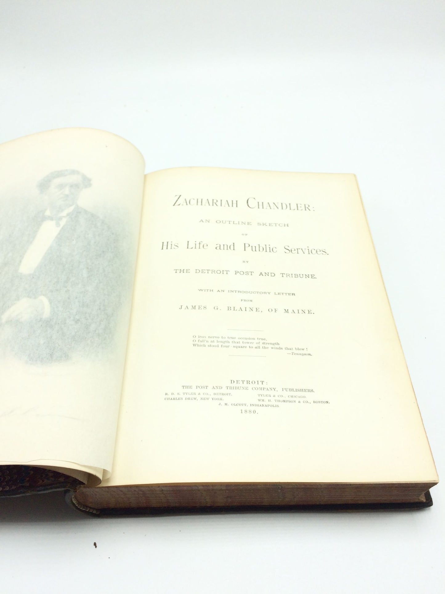 Zachariah Chandler: An Outline Sketch of His Life and Public Services