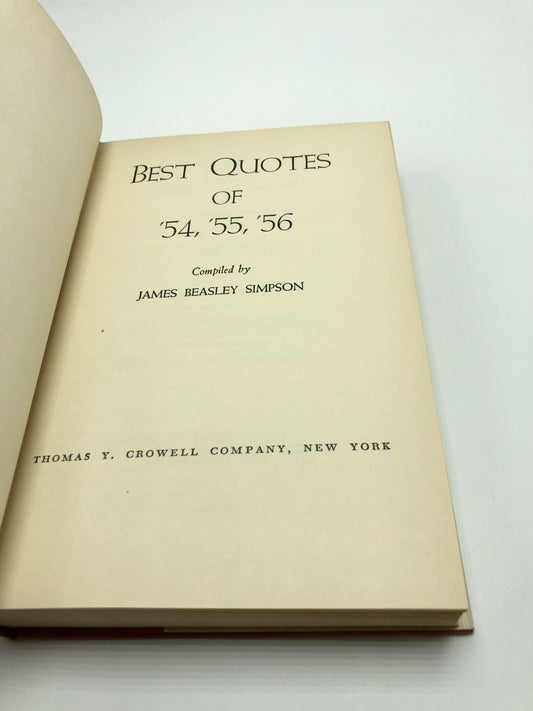 Best Quotes of 54, 55, 56