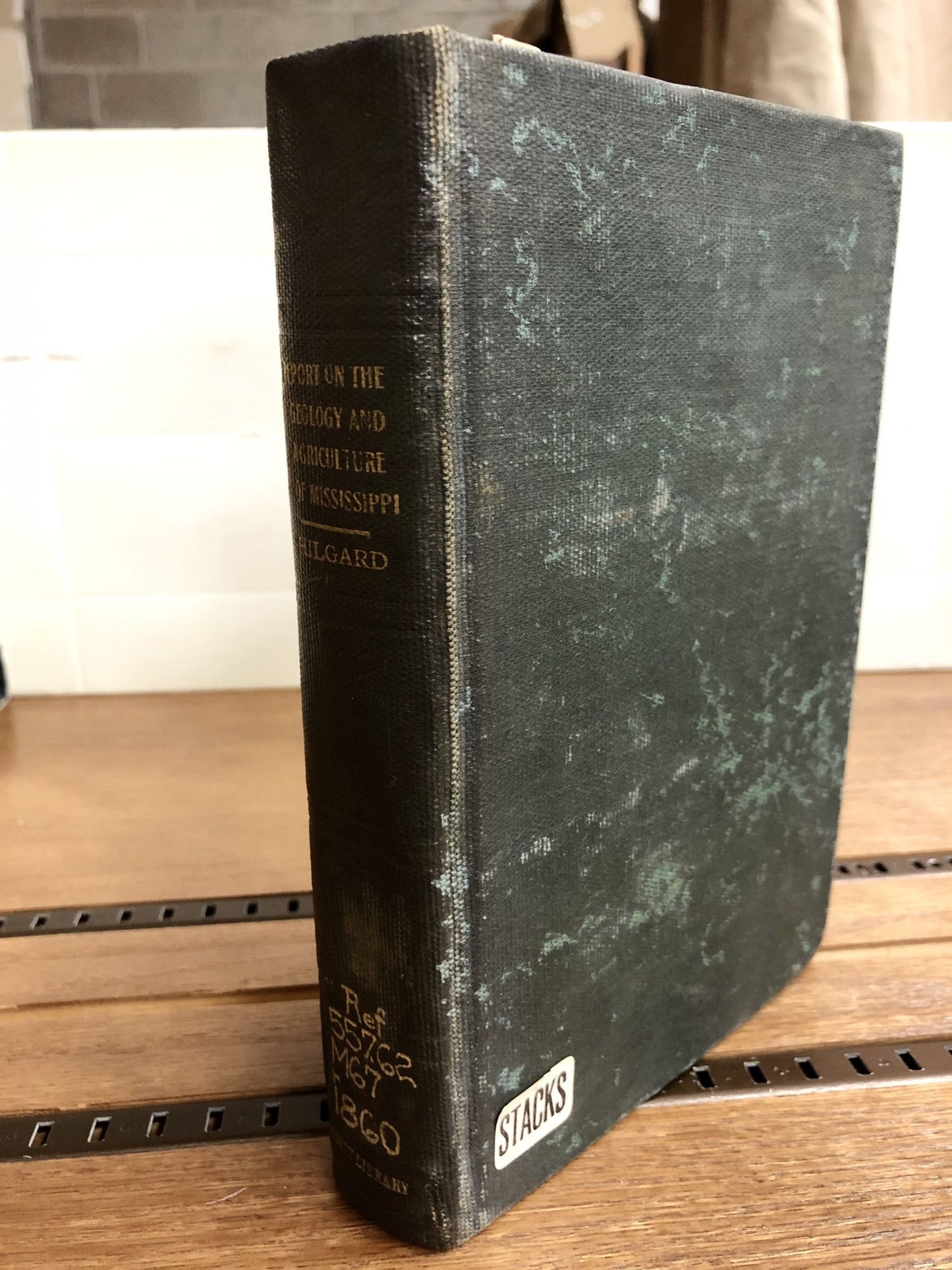 Report on the Geology and Agriculture of the State of Mississippi