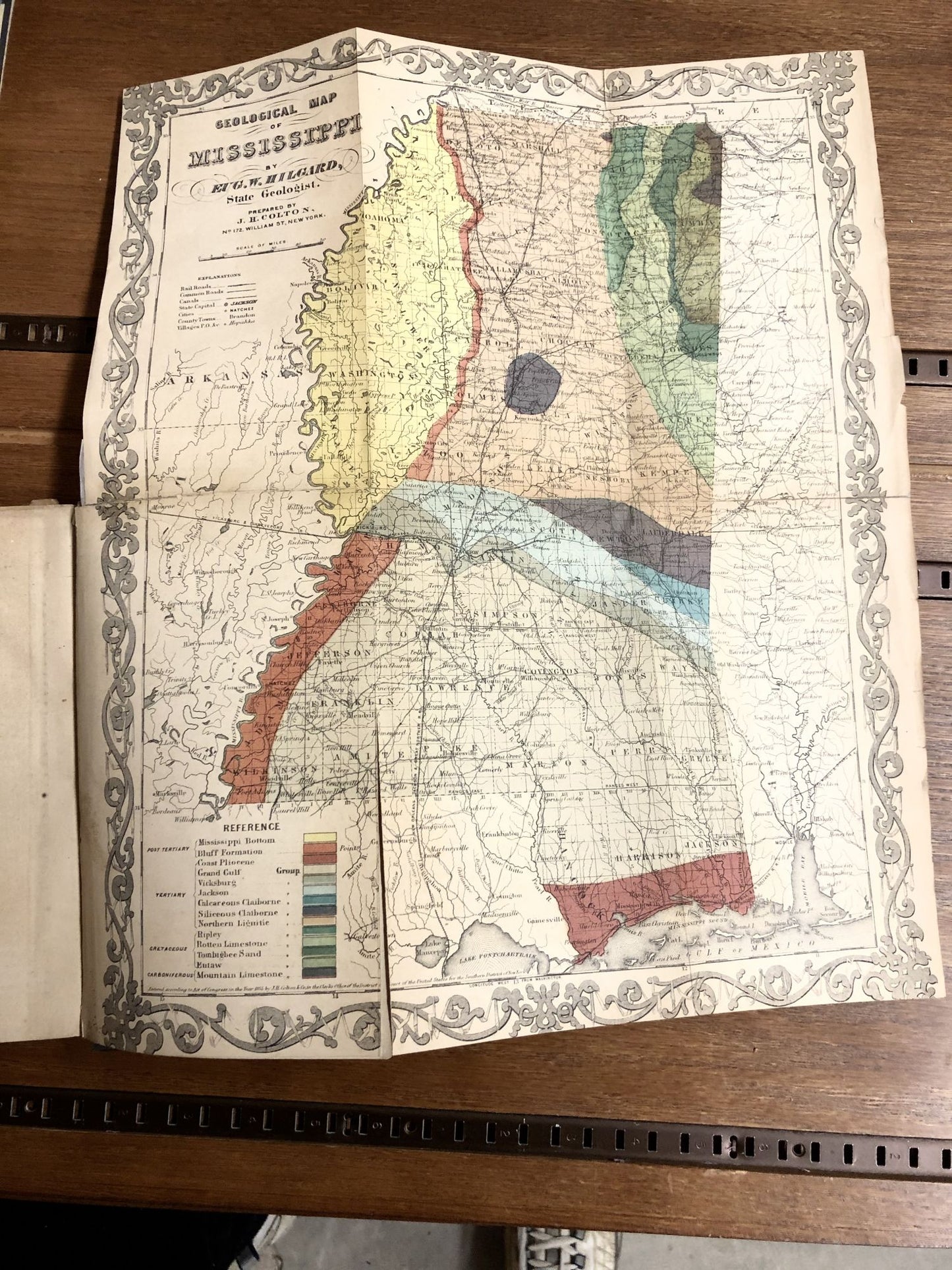 Report on the Geology and Agriculture of the State of Mississippi