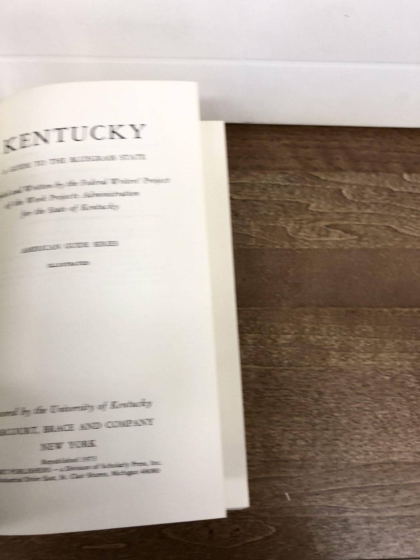 Kentucky : A Guide to the Bluegrass State