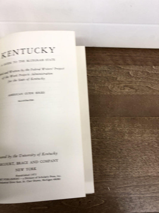 Kentucky : A Guide to the Bluegrass State