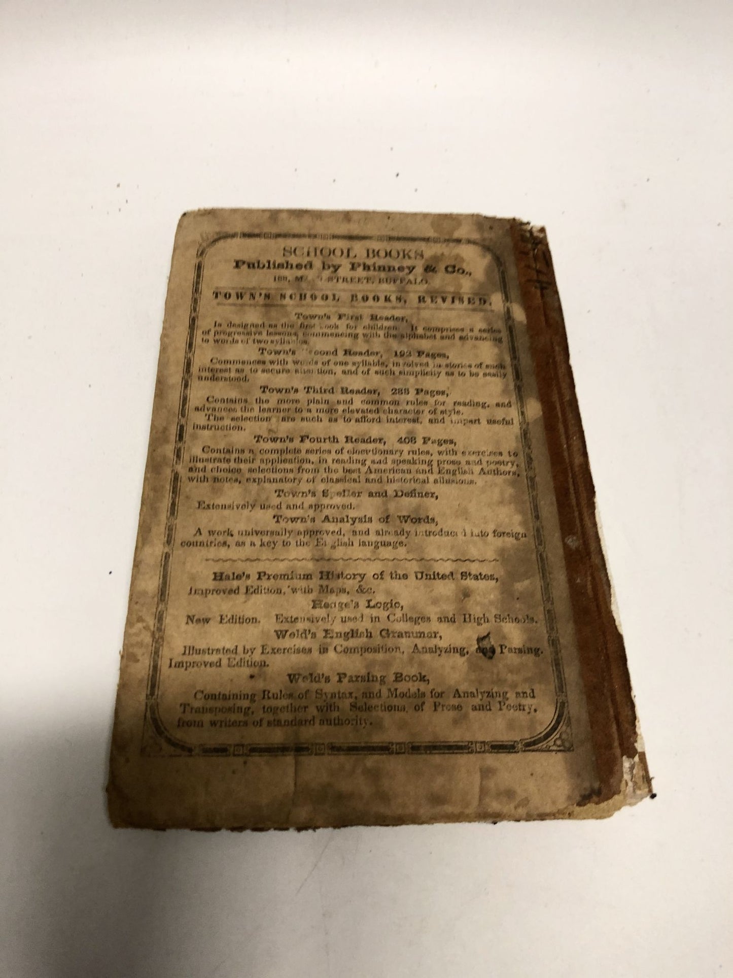 Town's Spelling and Defining Book: Containing Rules for Designating the Accented Syllable in Most Words in the Language; Being an Introduction to Town's Analysis