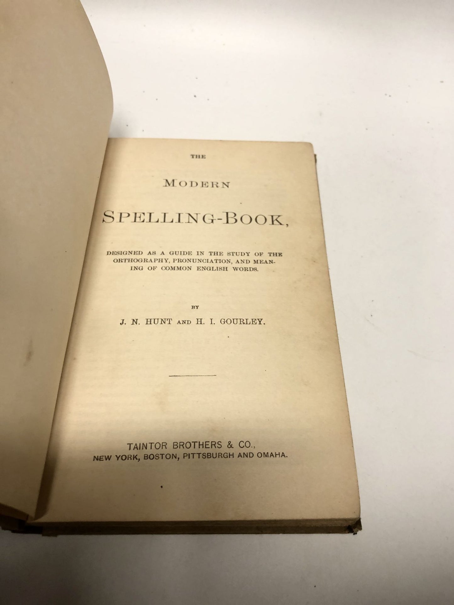 The Modern Spelling-Book