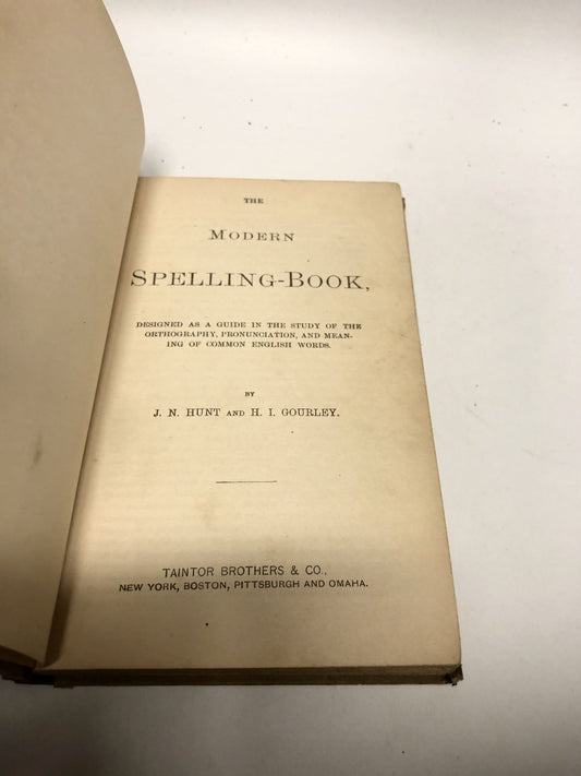 The Modern Spelling-Book