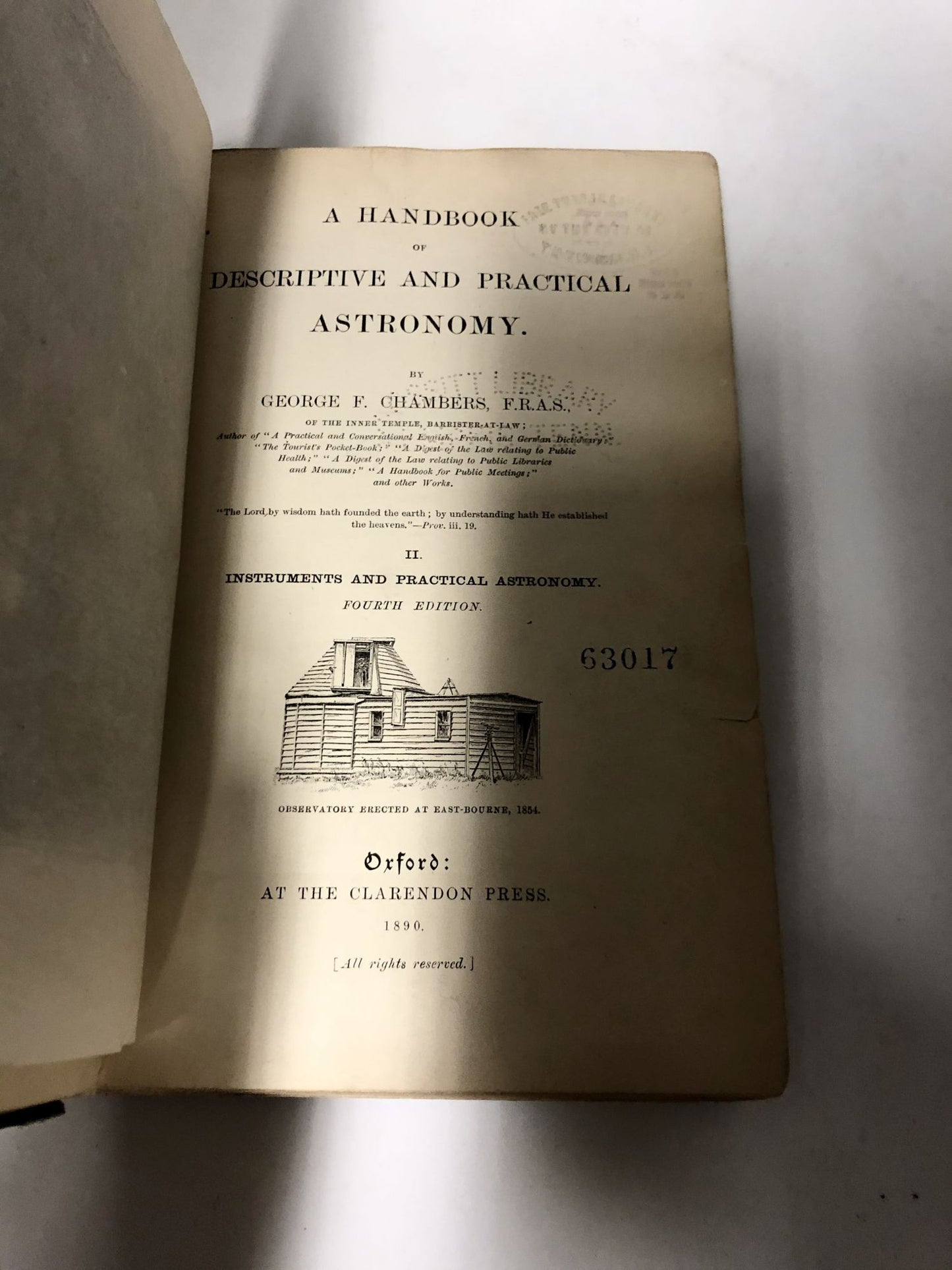 A Handbook of Descriptive and Practical Astronomy. (3 Volumes) Volume I. The Sun, Planets, and Comets; Volume II. Instuments and Practical Astronomy; Volume III. The Starry Heavens