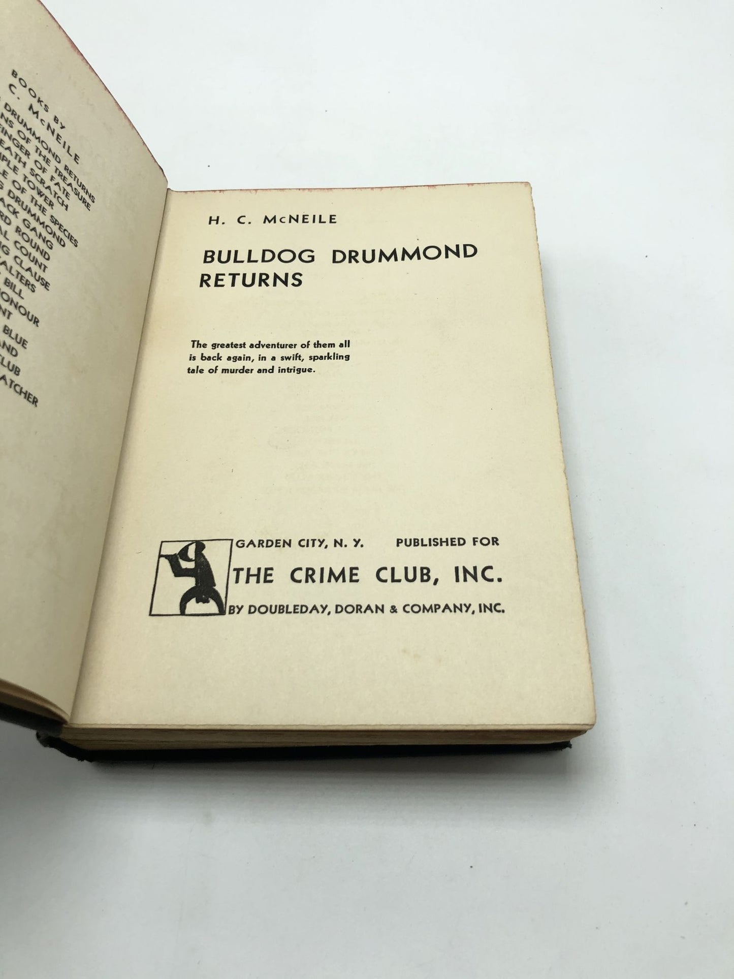 Bulldog Drummond Returns