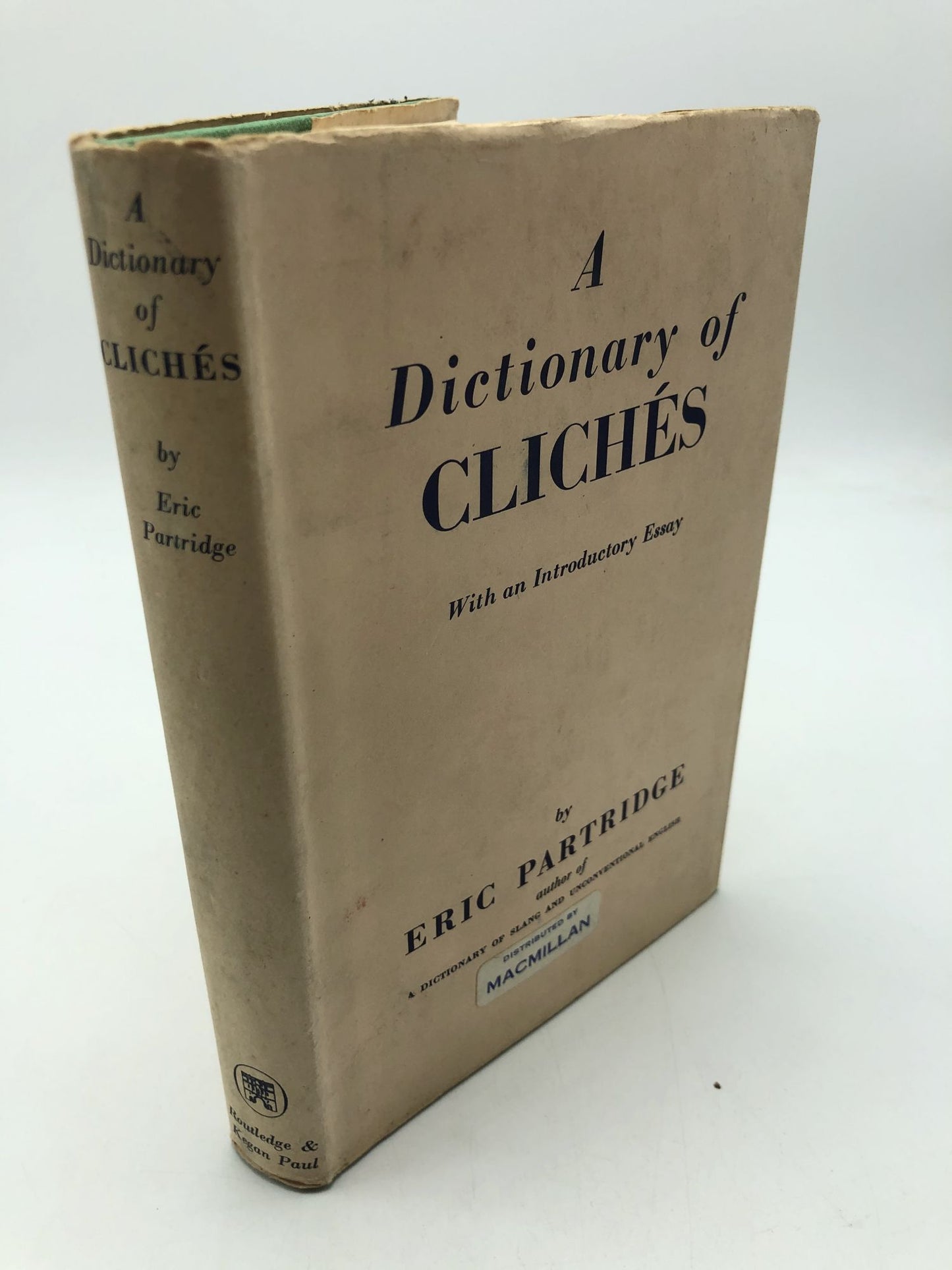 A Dictionary of Cliches