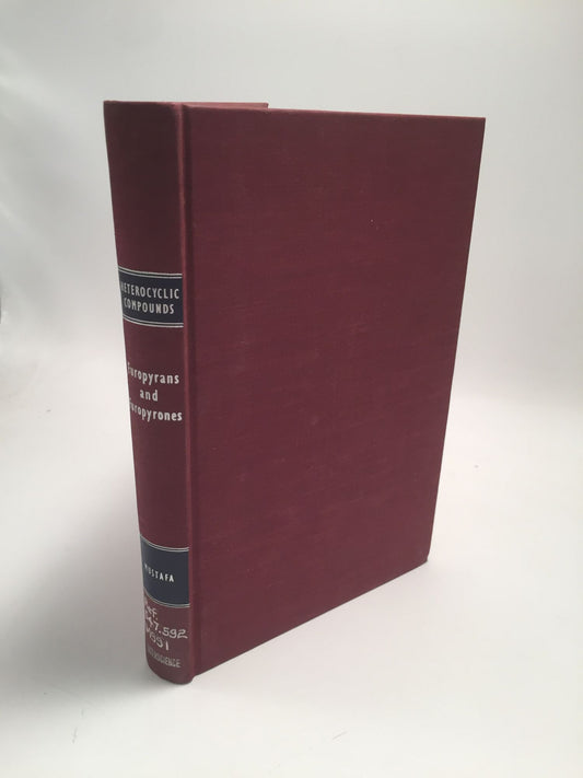 The Chemistry of Heterocyclic Compounds, Volume 23: Furopyrans and Furopyrones