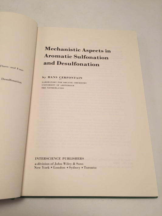 Mechanistic Aspects in Aromatic Sulfonation and Desulfonation