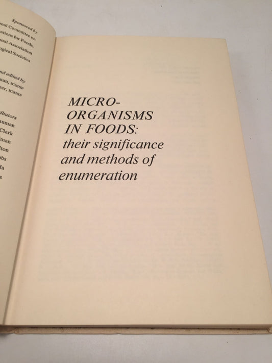 Microorganisms in Foods: Their Significance and Methods of Enumeration
