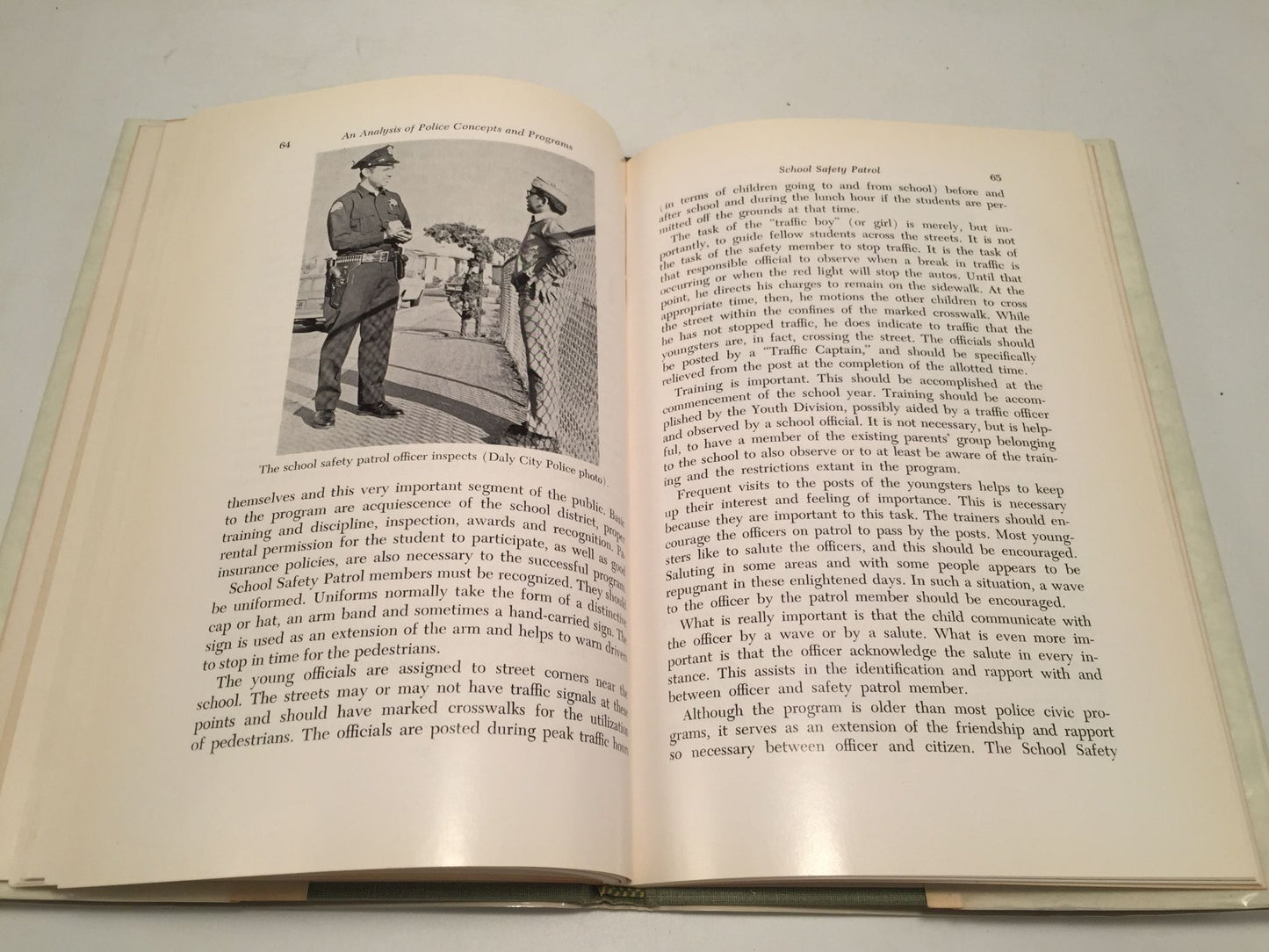 An Analysis of Police Concepts and Programs