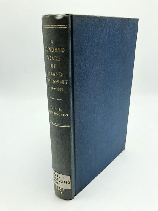 A Hundred Years of Inland Transport 1830-1933