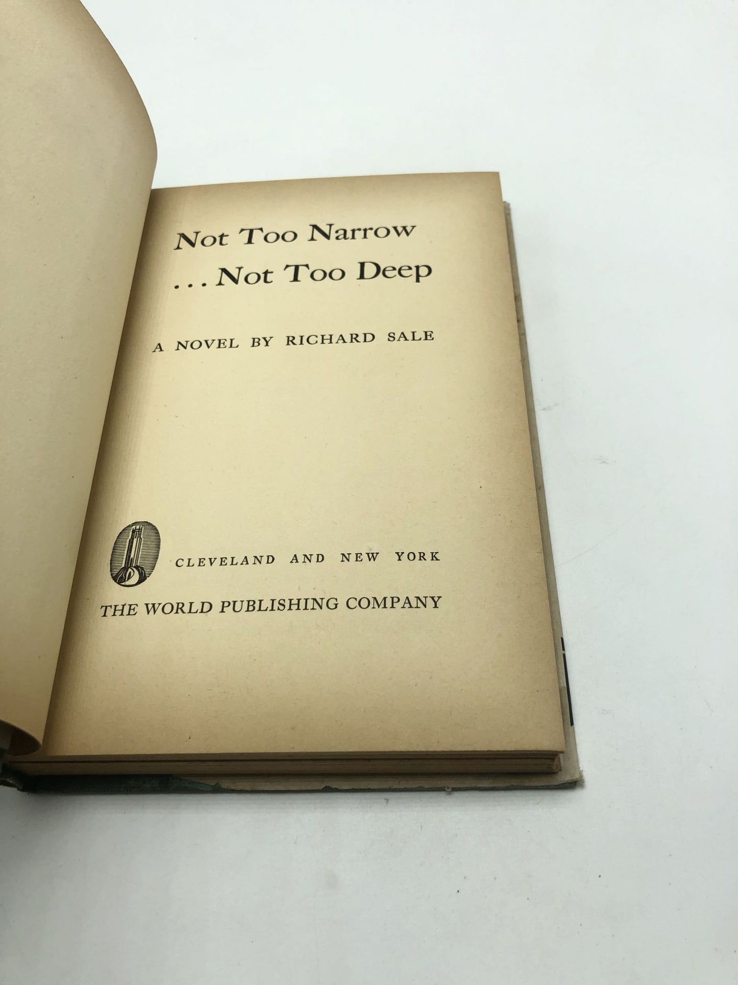 Not Too Narrow...Not Too Deep