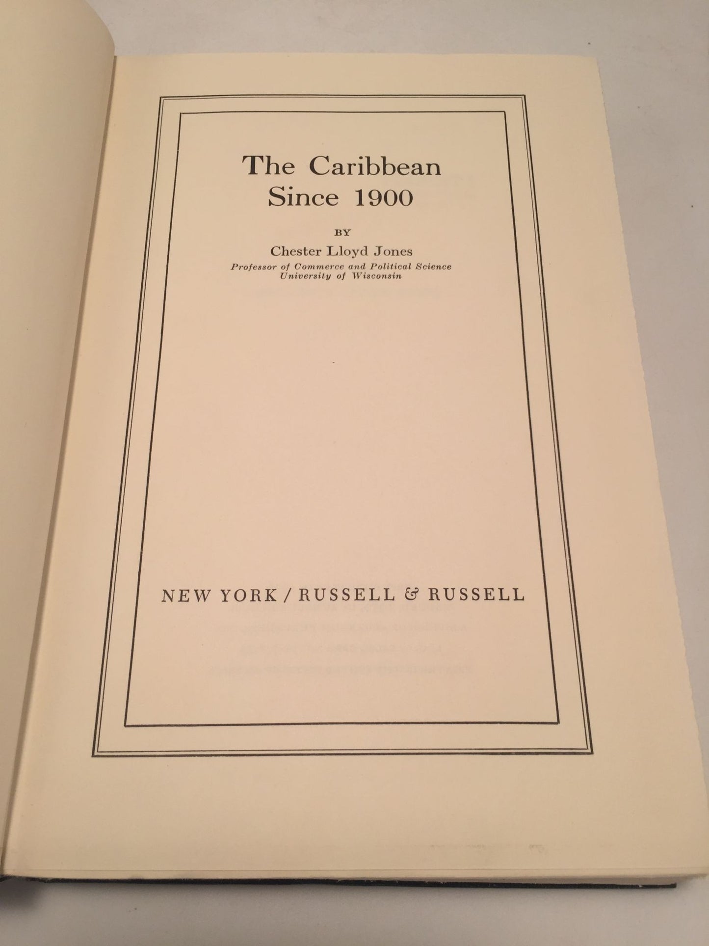 The Caribbean Since 1900