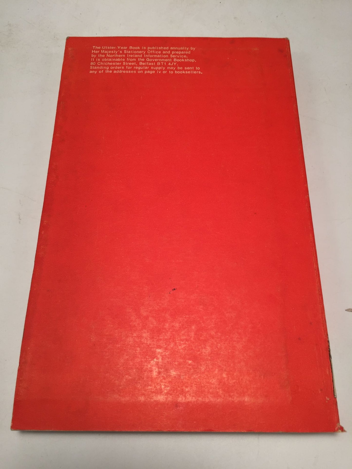 The Ulster Year Book The Official Handbook of Northern Ireland, 1975