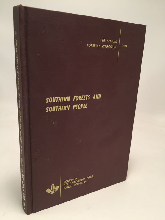 Southern Forests and Southern People