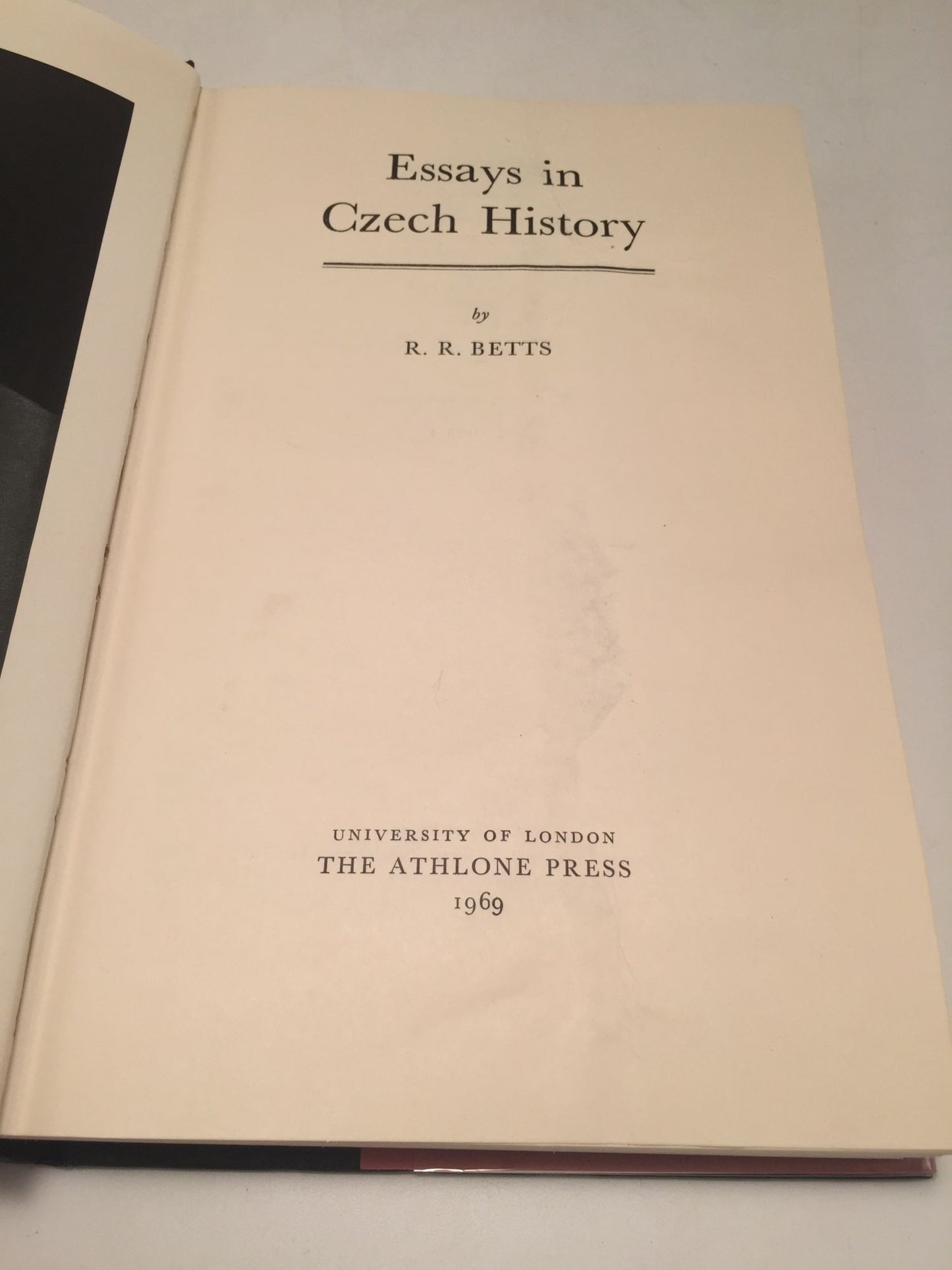 Essays in Czech History