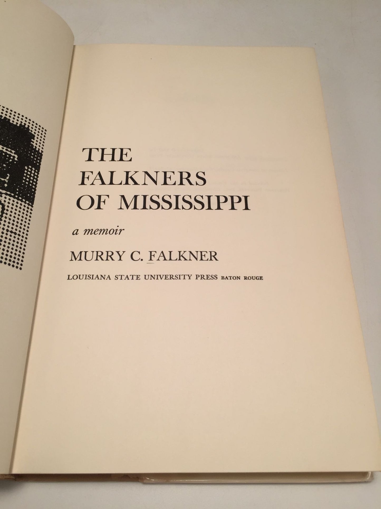 Falkners of Mississippi: A Memoir