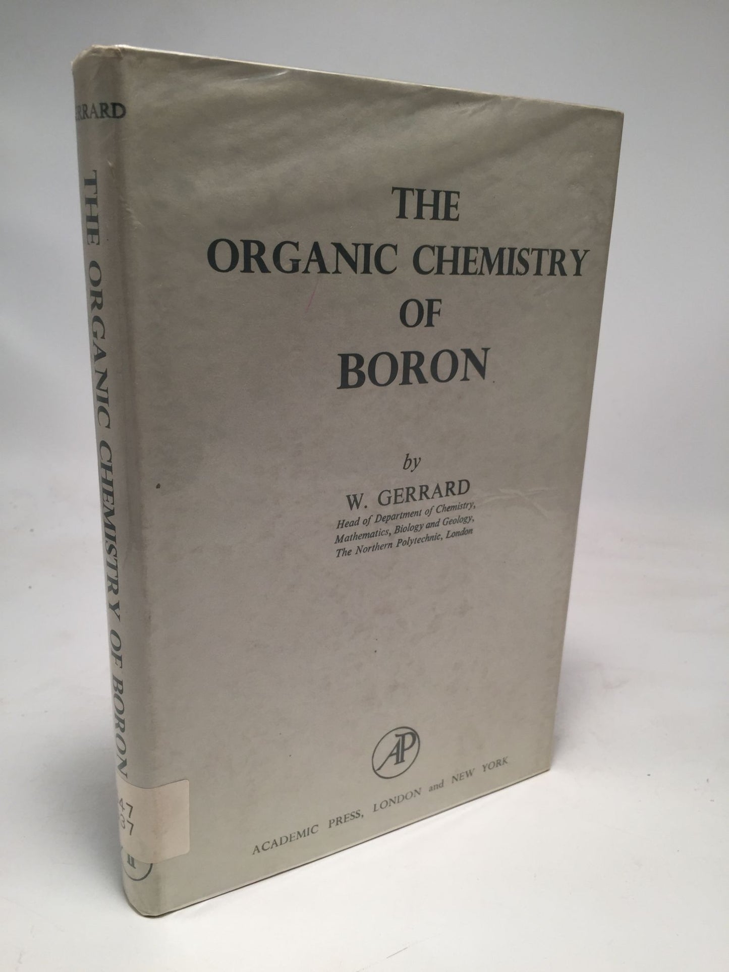 The Organic Chemistry of Boron