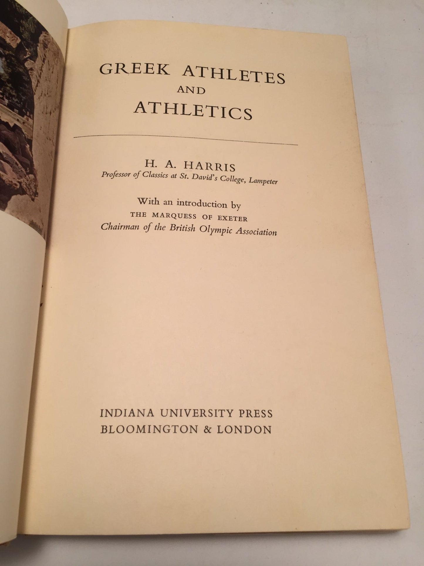 Greek Athletes and Athletics