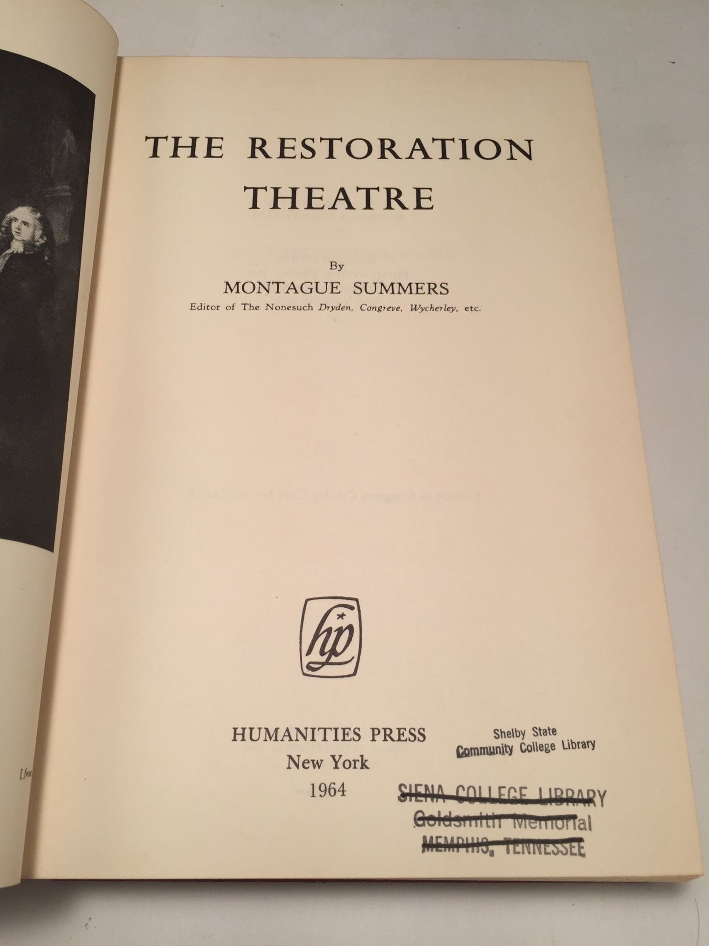 The Restoration Theatre