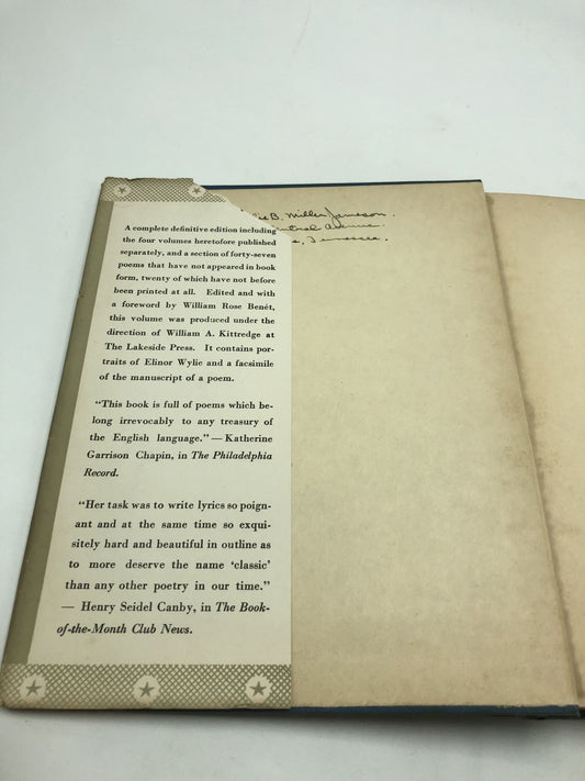 Collected Poems of Elinor Wylie