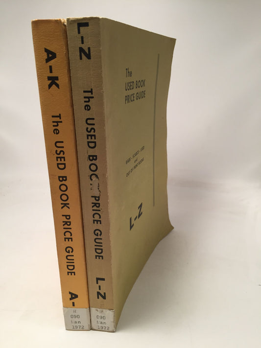 The Used Book Price Guide 5th Year Edition: 2 Volumes A-K, L-Z