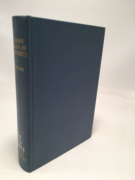 London Essays in Economics: In Honour of Edwin Cannan