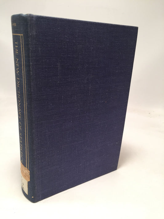 The New Dictionary of Statistics: A Complement to the Fourth Edition of Mulhall's "Dictionary of Statistics"