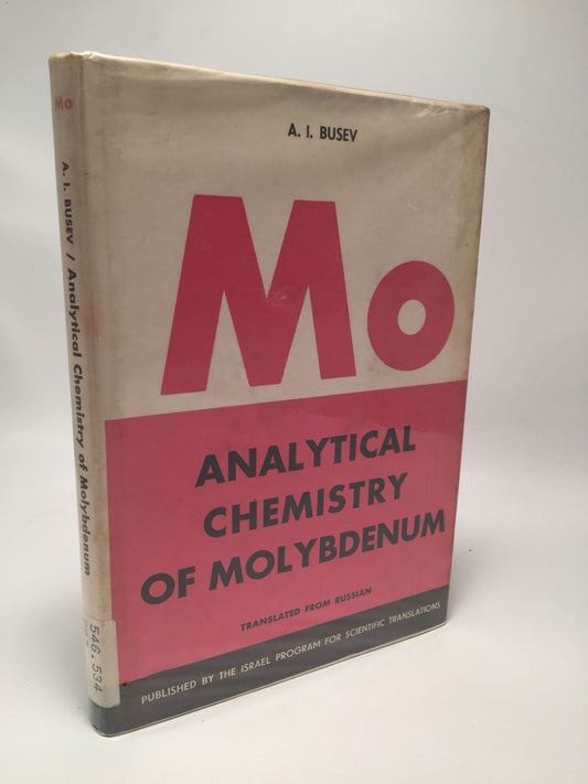 Analytical Chemistry of Molybdenum