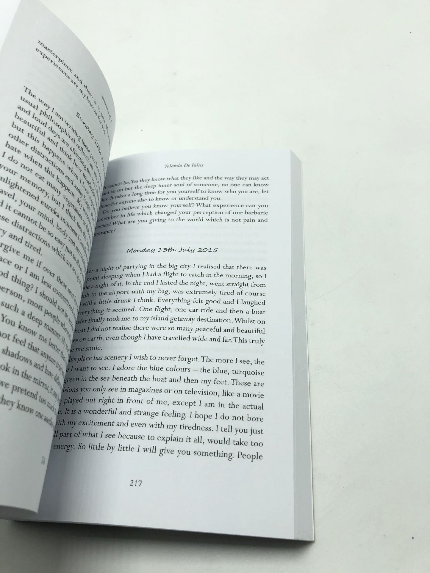The Memoirs of 'I'