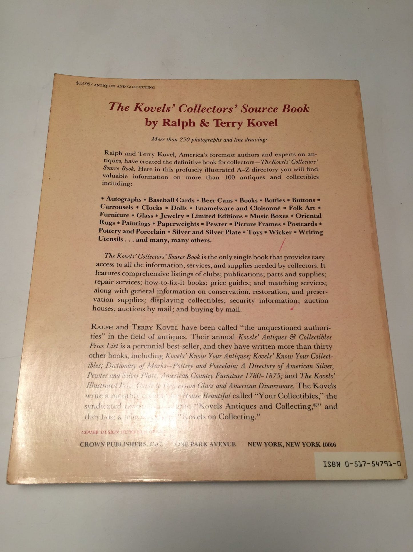 The Kovels' Collectors' Source Book
