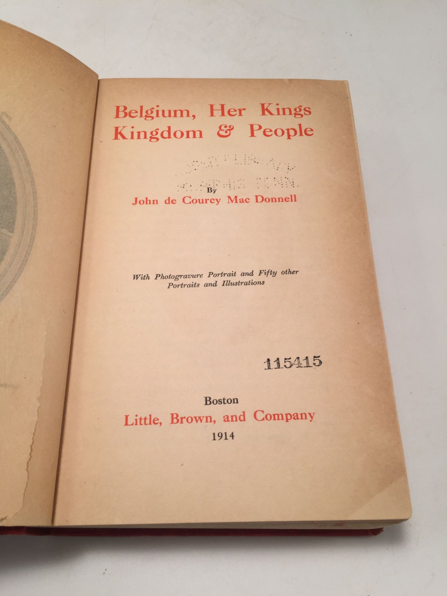 Belgium, Her Kings, Kingdom and People