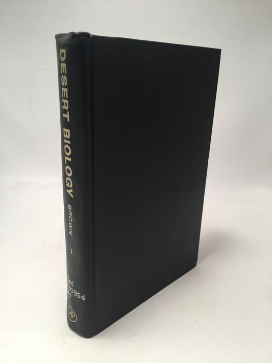 Desert Biology (Volume 1)