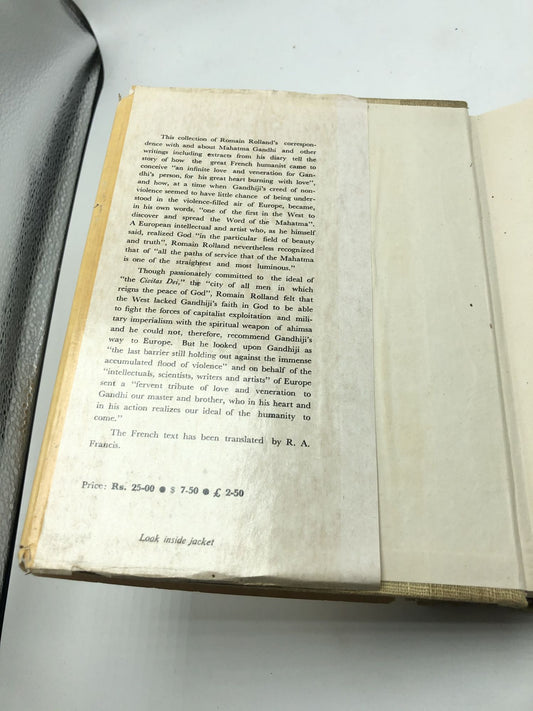 Romain Rolland and Gandhi Correspondence: Letters, diary extracts, articles, etc.