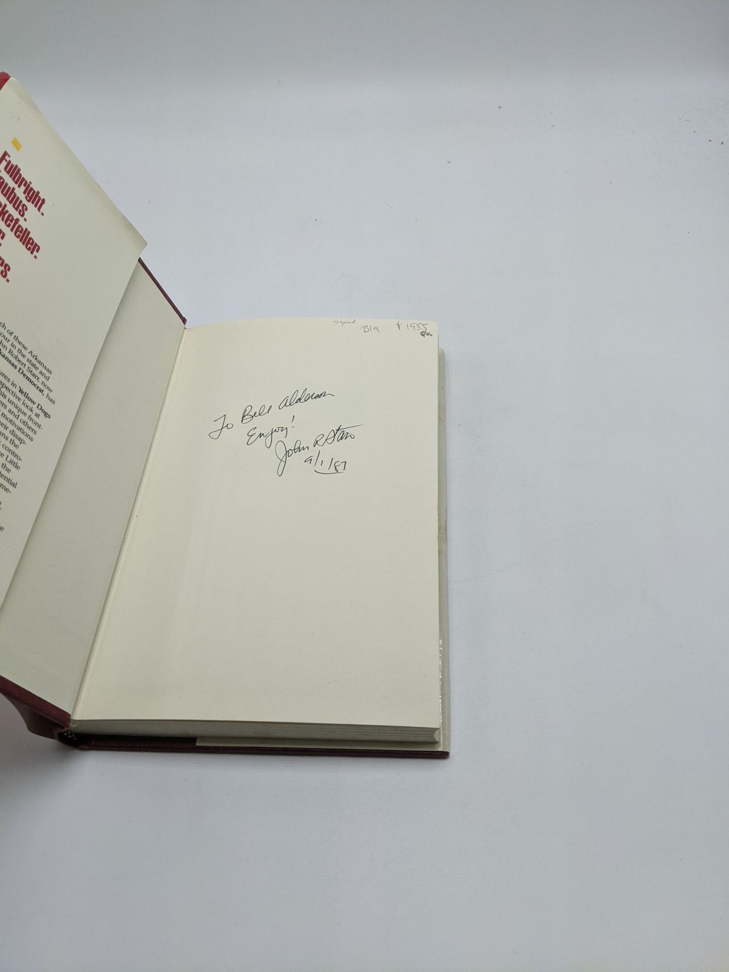 Yellow Dogs and Dark Horses: Thirty Years on the Campaign Beat with John Robert Starr