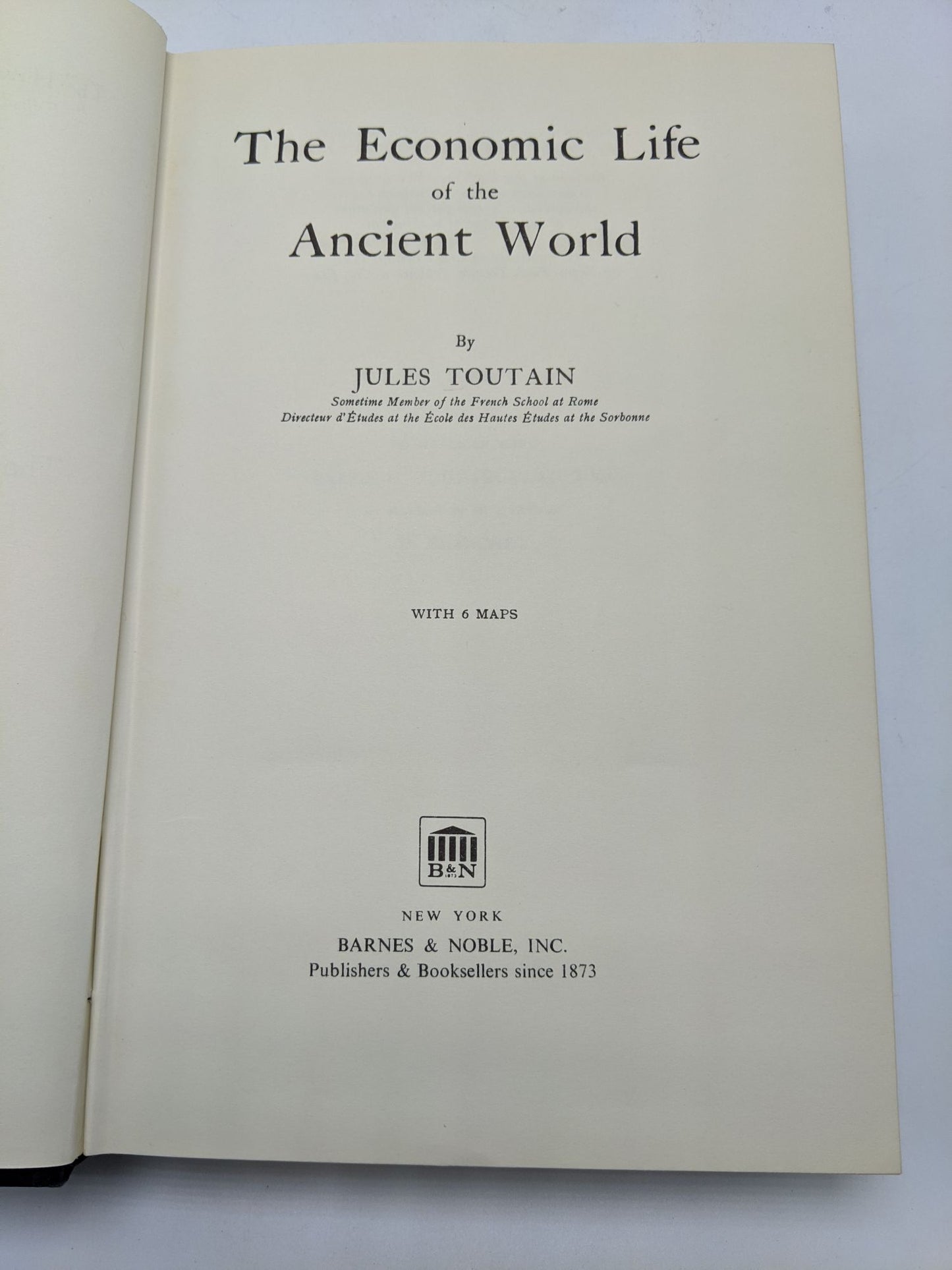 The Economic Life of the Ancient World