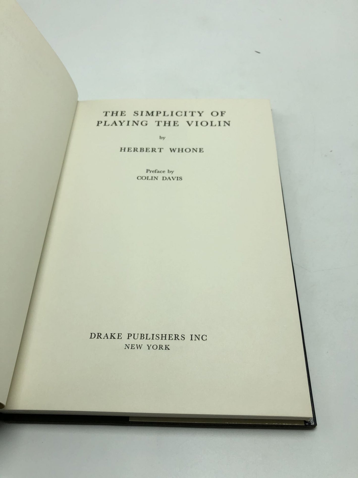 The Simplicity of Playing the Violin