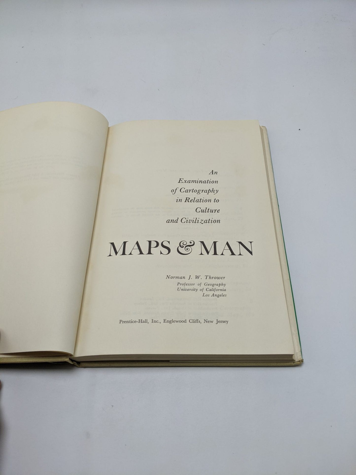 Maps & Man: An Examination of Cartography in Relation to Culture and Civilization