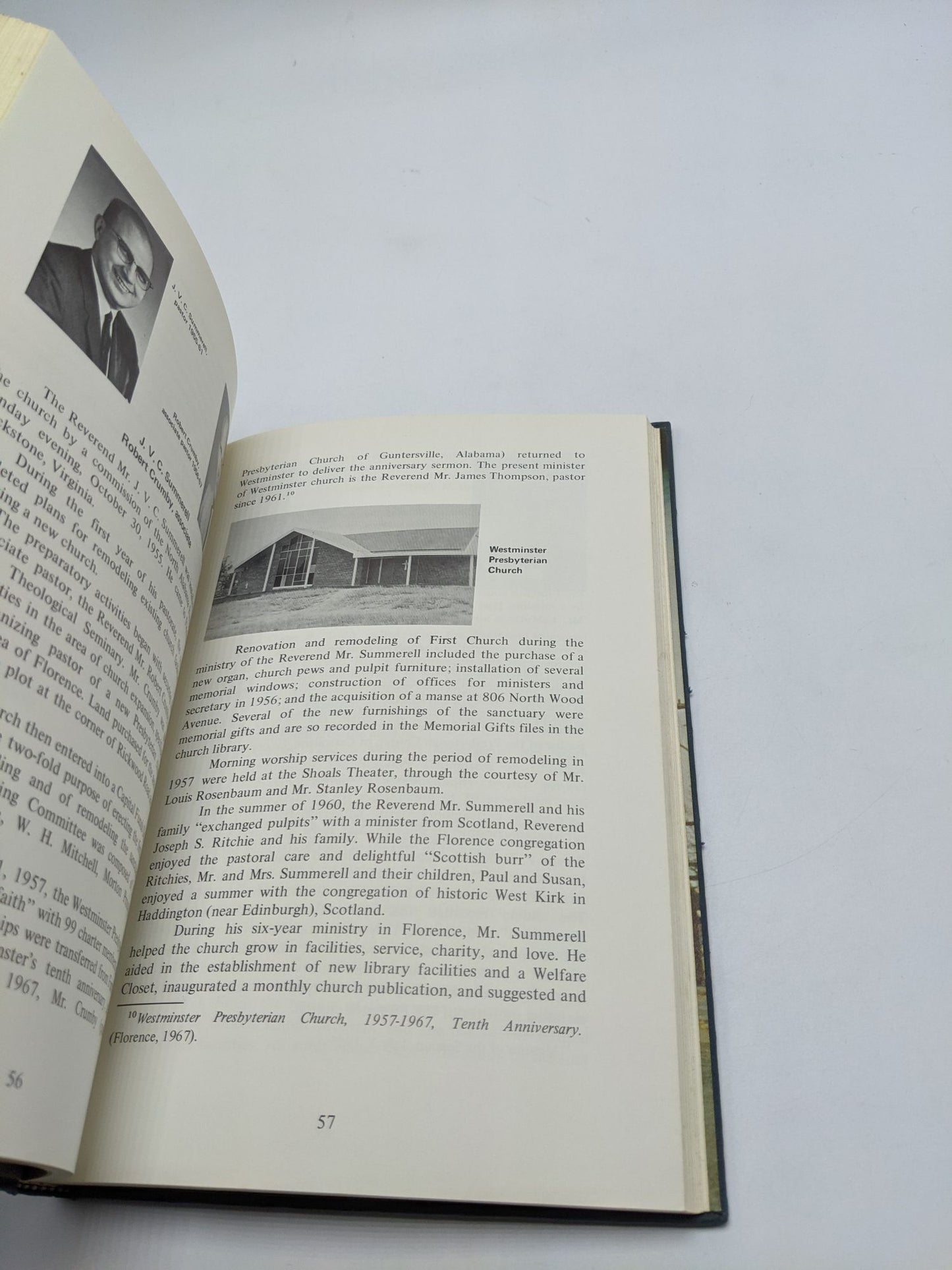 A History of the First Presbyterian Church, Florence, Alabama Sesquicentennial Observance, 1818-1968