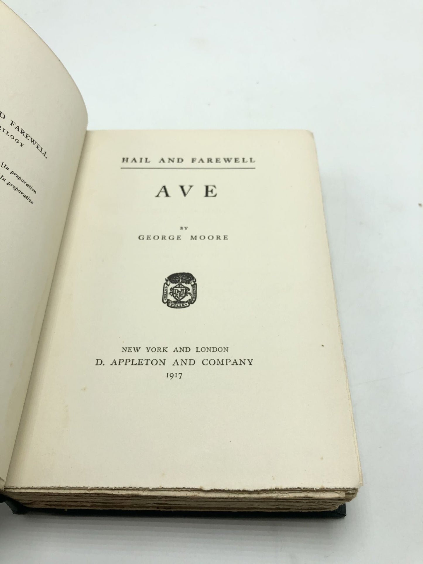 Hail and Farewell: Ave