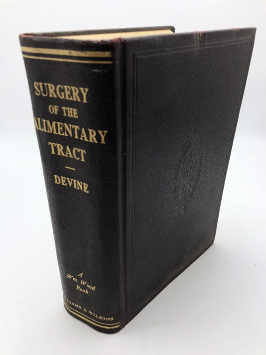 The Surgery of the Alimentary Tract