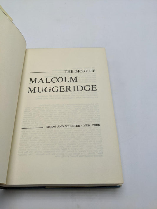 The Most of Malcolm Muggeridge