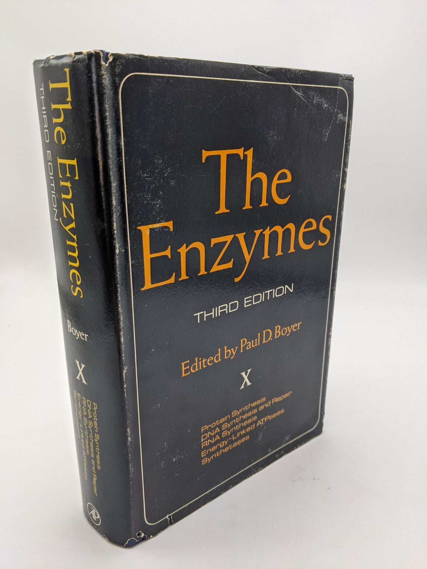 The Enzymes Volume X: Protein Synthesis, DNA Synthesis and Repair, RNA Synthesis, Energy-Linked ATPases, Synthetases