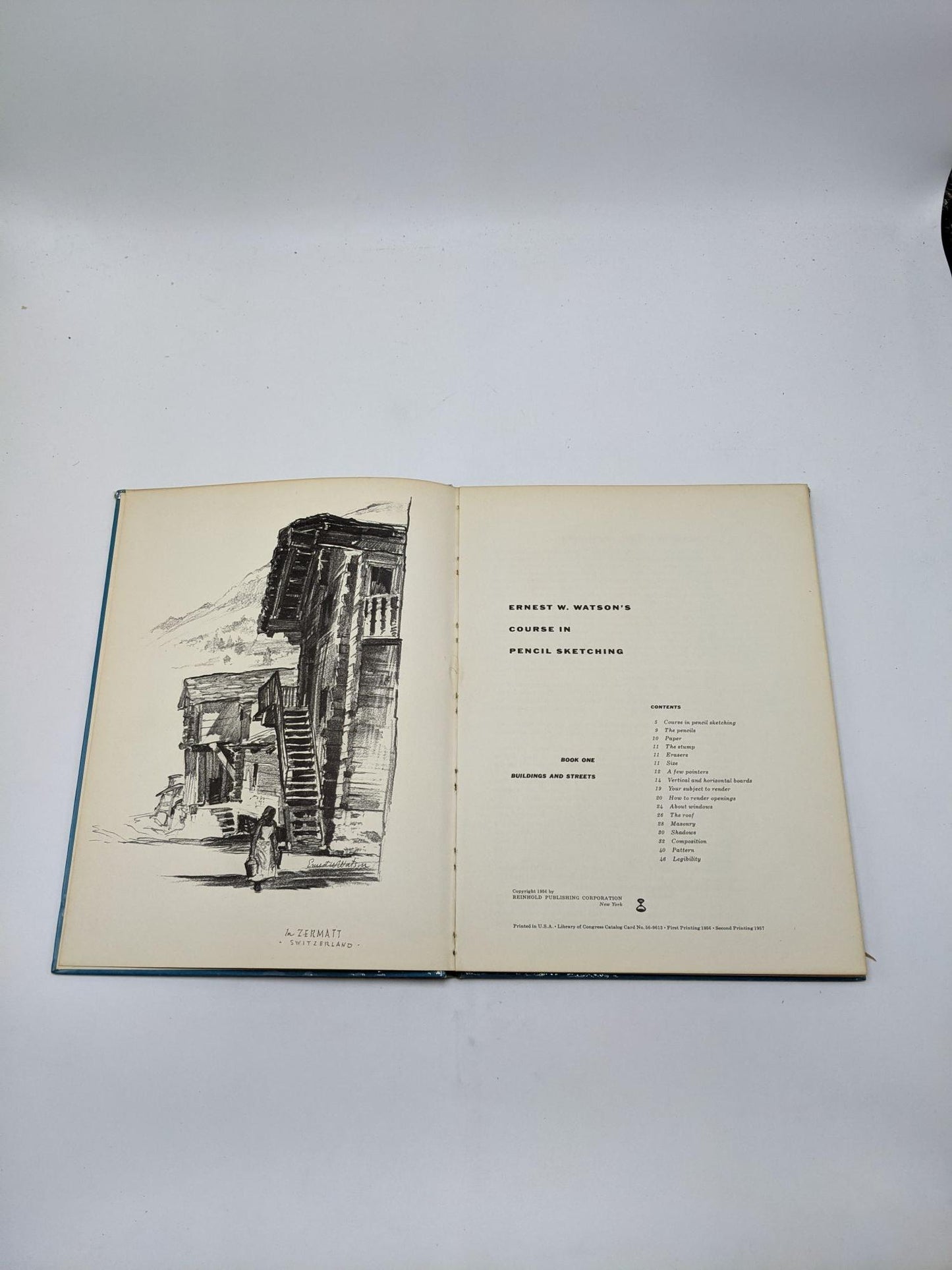 Course in Pencil Sketching, Book 1: Buildings And Streets