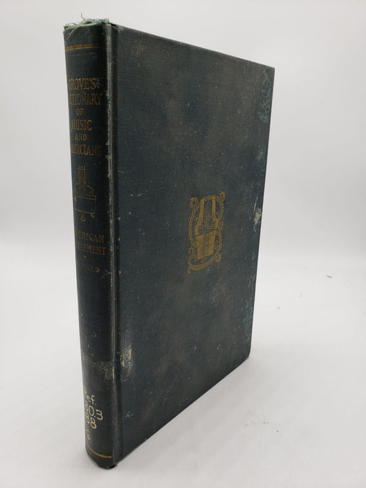 Grove's Dictionary of Music and Musicians: American Supplement (Volume 6)