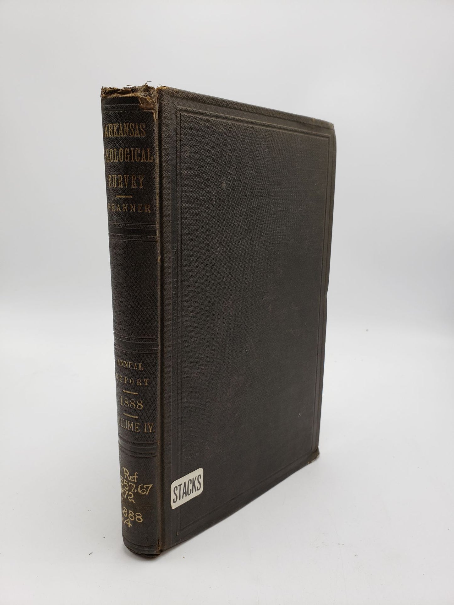 Annual Report of the Geological Survey of Arkansas for 1888: Washington County (Volume 4)