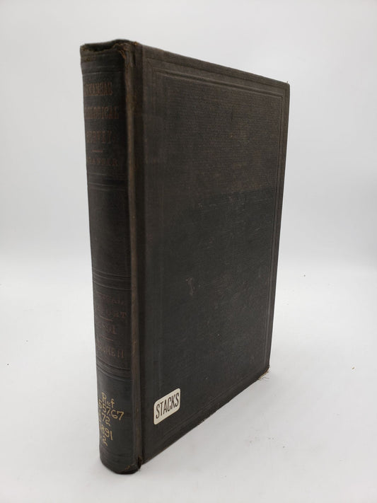 Annual Report of the Geological Survey of Arkansas for 1891: Miscellaneous Reports (Volume 2)