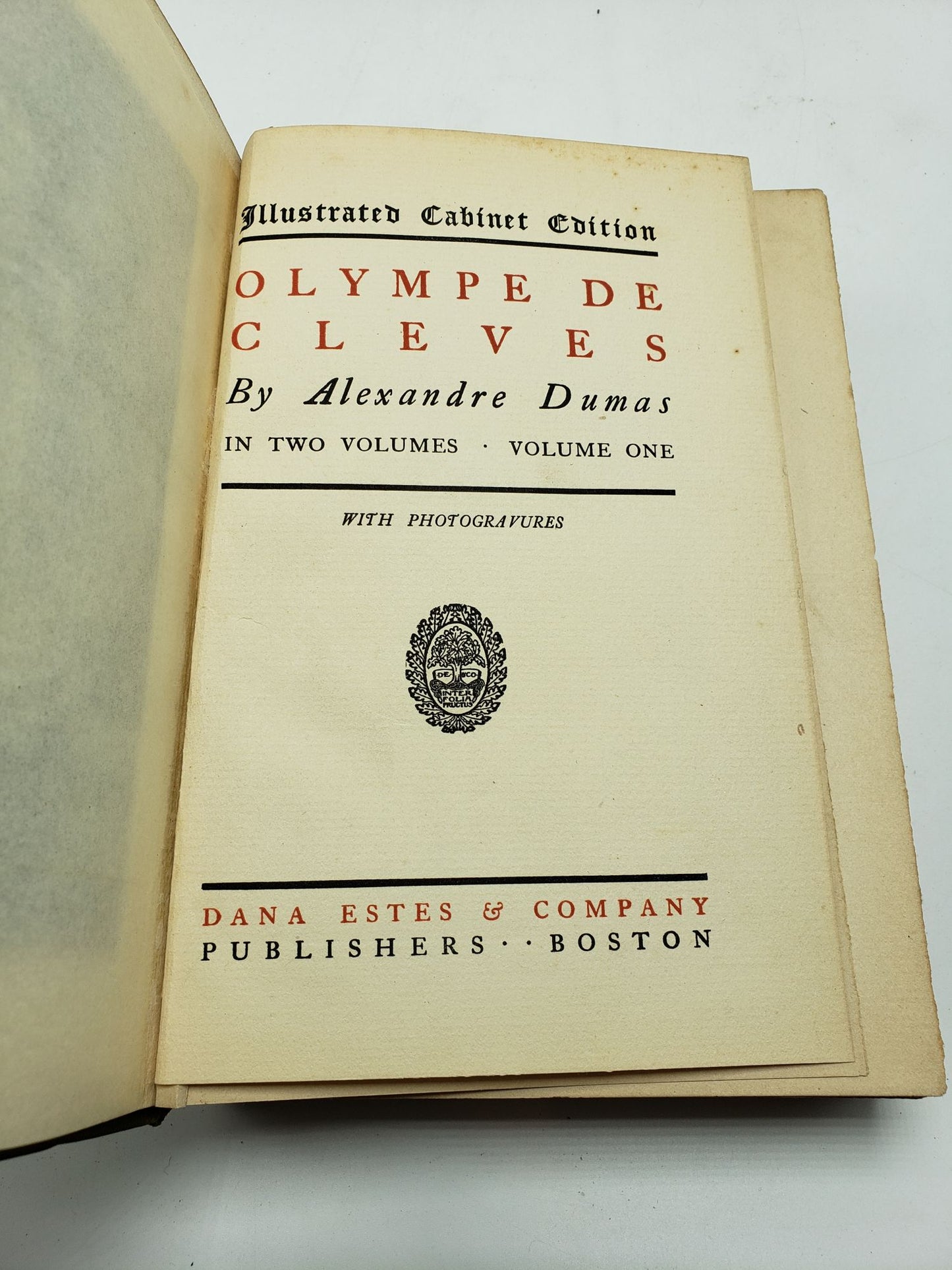 Olympe De Cleves (Volume 1)